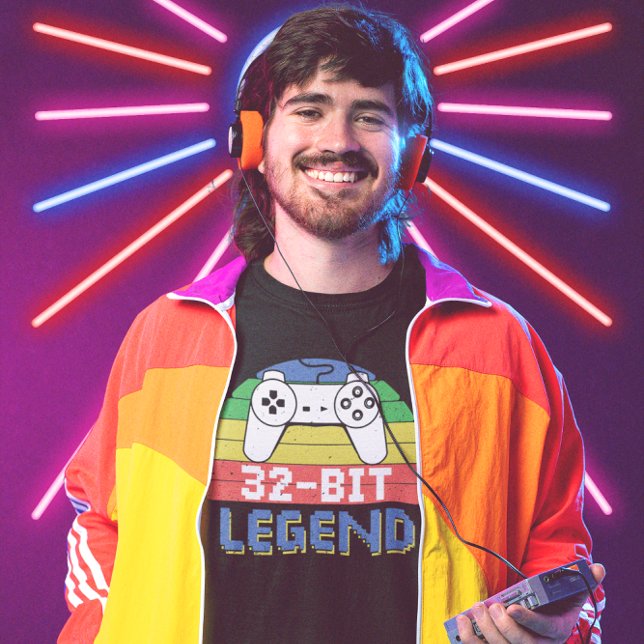 Camiseta Leyenda de 32 bits - Retro Gamer (Subido por el creador)