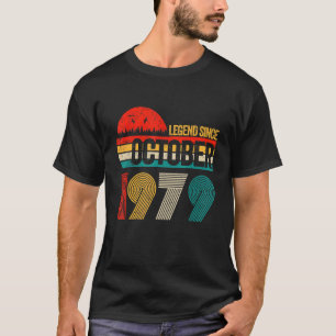 Camiseta Leyenda de 43 años desde octubre de 1979