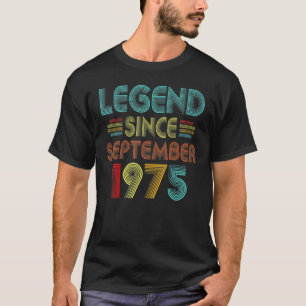 Camiseta Leyenda de 47 años desde septiembre de 1975 47th B