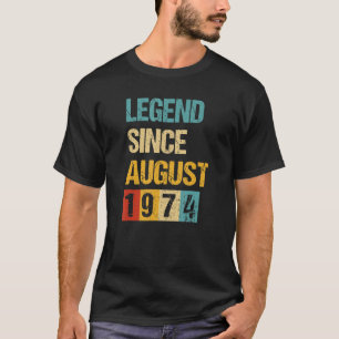 Camiseta Leyenda de 48 años desde agosto de 1974