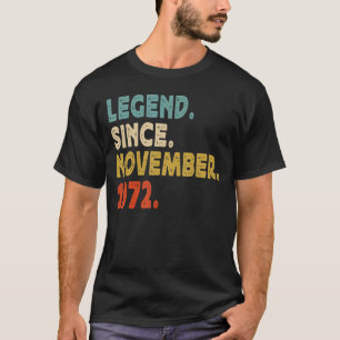 Camiseta Leyenda de 50 años de edad 50 hombres de cumpleaño