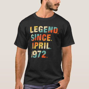 Camiseta Leyenda de 50 años desde abril de 1972