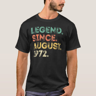 Camiseta Leyenda de 50 años desde agosto de 1972