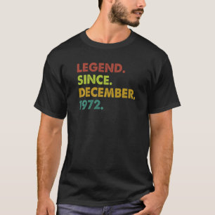 Camiseta Leyenda de 50 años desde diciembre de 1972