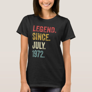 Camiseta Leyenda de 50 años desde julio de 1972