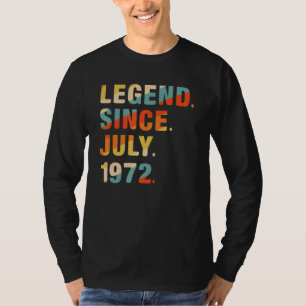 Camiseta Leyenda de 50 años desde julio de 1972
