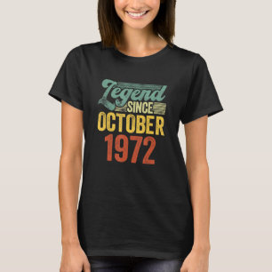 Camiseta Leyenda de 50 años desde octubre de 1972
