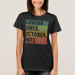 Camiseta Leyenda de 50 años desde octubre de 1972