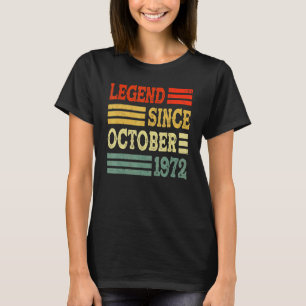 Camiseta Leyenda de 50 años desde octubre de 1972
