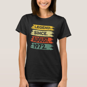 Camiseta Leyenda de 51 años desde agosto de 1972