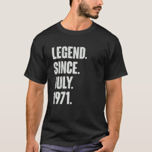 Camiseta Leyenda de 51 años desde julio de 1971