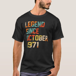 Camiseta Leyenda de 51 años desde octubre de 1971