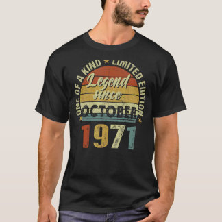 Camiseta Leyenda de 51 años desde octubre de 1971