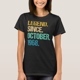 Camiseta Leyenda de 54 años desde octubre de 1968