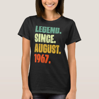 Camiseta Leyenda de 55 años desde el cumpleaños 1967