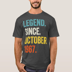 Camiseta Leyenda de 55 años desde octubre de 1967
