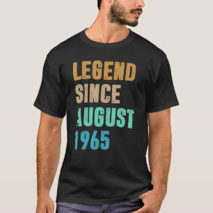 Camiseta Leyenda de 57 años desde el cumpleaños 1965