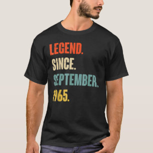 Camiseta Leyenda de 57 años desde septiembre de 1965 57th B
