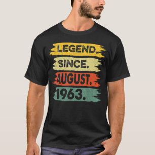 Camiseta Leyenda de 60 años desde agosto de 1963