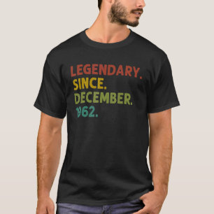 Camiseta Leyenda de 60 años desde diciembre de 1962