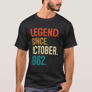 Camiseta Leyenda de 60 años desde el 1 de octubre