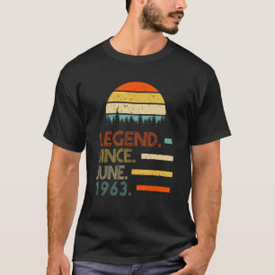 Camiseta Leyenda de 60 años desde junio de 1963