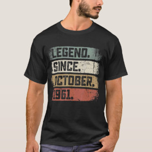 Camiseta Leyenda de 61 años desde octubre de 1961