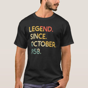 Camiseta Leyenda de 64 años desde octubre de 1958
