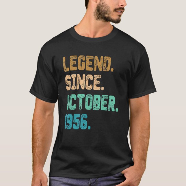 Camiseta Leyenda de 66 años desde octubre de 1956 (Anverso)