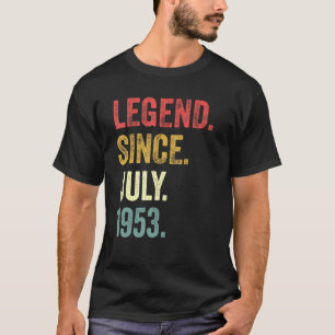 Camiseta Leyenda de 69 años desde julio de 1953