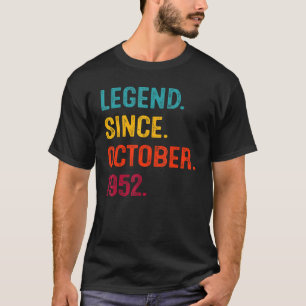 Camiseta Leyenda de 70 años desde octubre de 1952