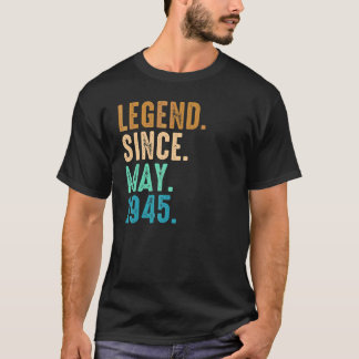 Camiseta Leyenda de 77 años desde mayo de 1945