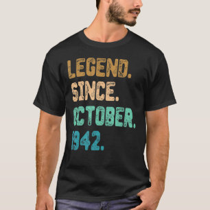 Camiseta Leyenda de 80 años desde octubre de 1942