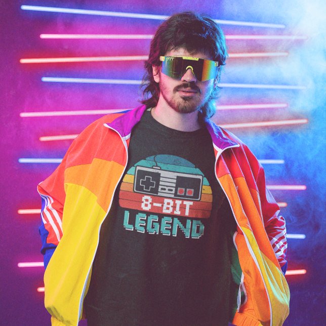 Camiseta Leyenda de 8 bits - Videojuego (Subido por el creador)