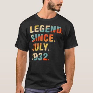 Camiseta Leyenda de 90 años desde julio de 1932
