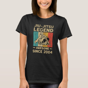 Camiseta Leyenda de BJJ Jiu Jitsu de 18 años asombrosa desd