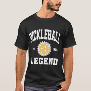 Camiseta Leyenda de bolas de bolas 1965 Divertido pádel de 