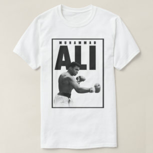 Camiseta Leyenda de boxeo en blanco y negro