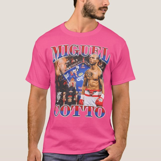 Camiseta Leyenda de boxeo Miguel Cotto en Puerto Rico (Anverso)