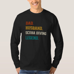 Camiseta Leyenda de buceo en apnea marido padre hombre Buzo
