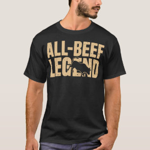 Camiseta Leyenda de Carne de Ternera Comedores de Carne de