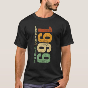 Camiseta Leyenda De Cumpleaños De 1969 Desde Los Regalos De