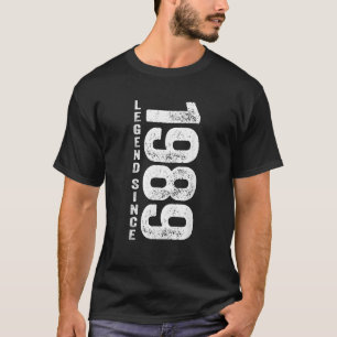 Camiseta Leyenda De Cumpleaños De 1989 Desde Los Regalos De