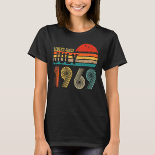 Camiseta Leyenda de cumpleaños retro de 53 años desde julio