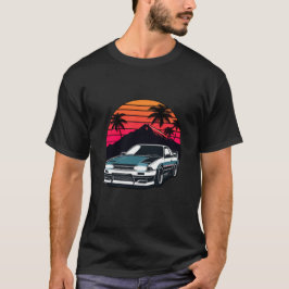 Camiseta Leyenda de deriva de la Carreras del coche retro j
