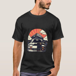 Camiseta Leyenda de deriva de la Carreras del coche retro j