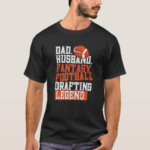 Camiseta Leyenda de dibujo de la Fantasía de Hombres Papá