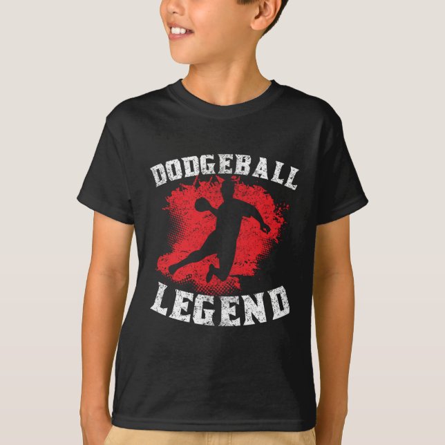 Camiseta Leyenda de Dodgeball (Anverso)