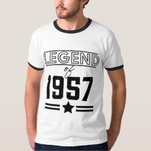 Camiseta Leyenda de época de 1957