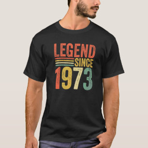 Camiseta Leyenda de época desde 1973 49º Hombres Retro